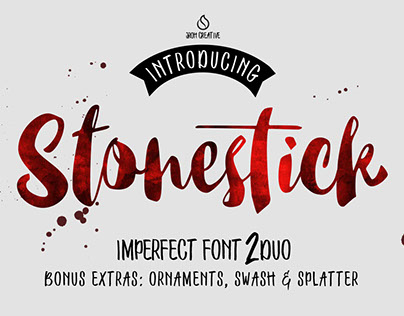 Stonestick Imperfect Script