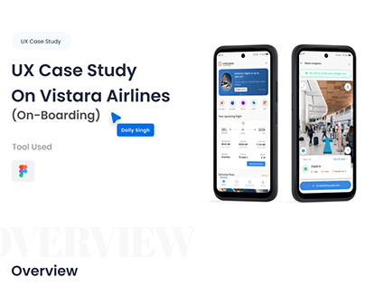 Vistara Airlines - Web On-Boarding UX Case Study