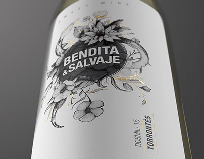 Bendita & Salvaje Sweet Wine · Packaging