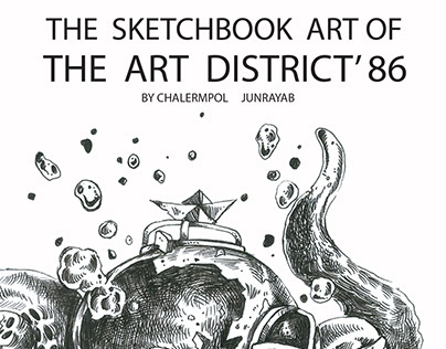 THE SKETCHBOOK ART OF THE ART DISTRICT'86