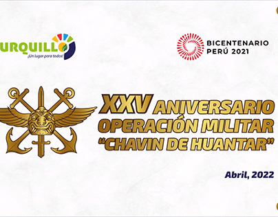 XXV Aniversario Militar Chavín de Huantar