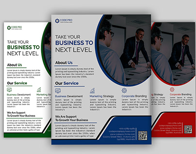 Corporate Business Template Flyer