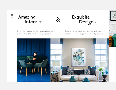 Interior Decorating webdesign