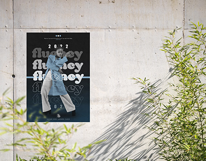 FLUENCY / Diseño de poster - Andrés Caro