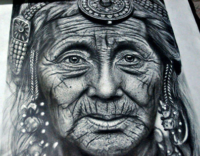 Tribal Man Portrait