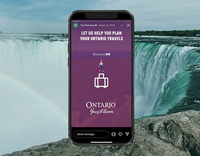 Project thumbnail - Trip Planning InstaStory for Destination Ontario