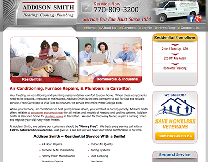 Addison Smith Mechanical Contractor, Inc. in Carrollton