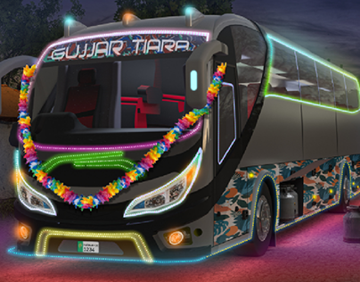Project thumbnail - bus night render
