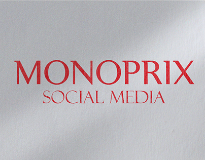 Monoprix Tunisie - Social média