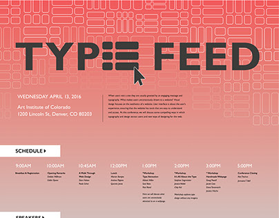 Type Feed Conference
