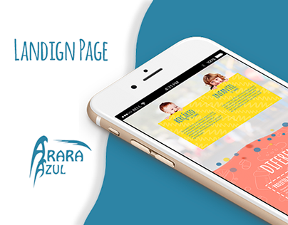 Landing Page - Escola Arara Azul