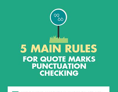 5 Main Rules for Quote Marks Punctuation Checking