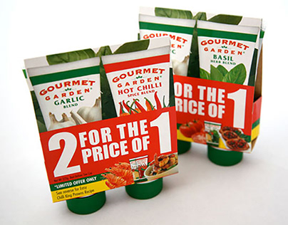 Gourmet Garden Packaging