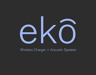 Ekō - Wireless Charger + Acoustic Speaker
