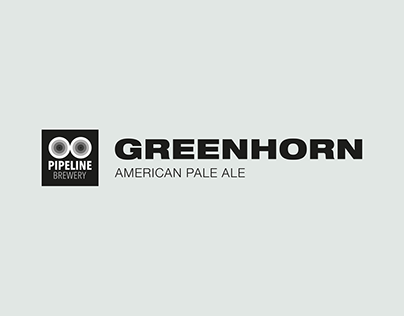 Greenhorn - beer label design