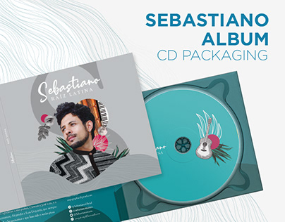 CD Packaging and Cover - Sebastiano Album