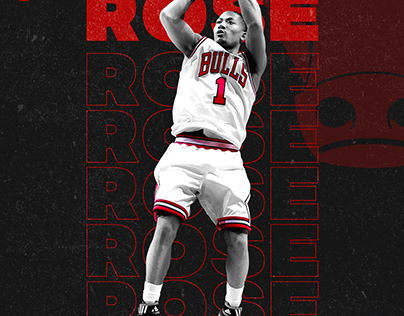 Derrick Rose Chicago Bulls Poster