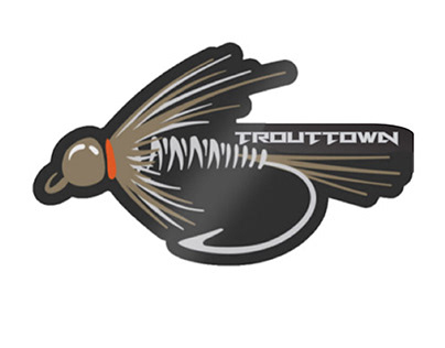 Fly fishing logo