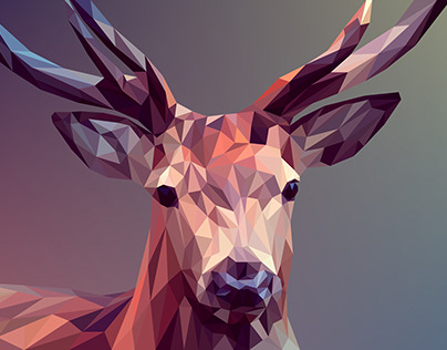 Deer Graphic Design