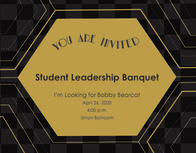 Student Leadership Banquet Invites & Save the Date