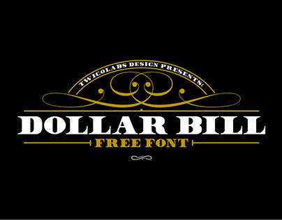 Dollar Bill Free Font