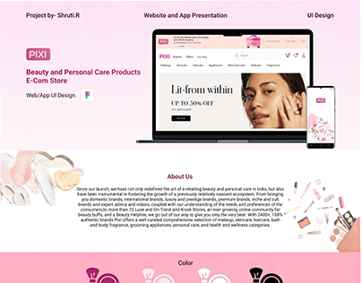 Pixi-Beauty Website/App