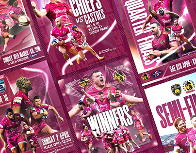 Match Graphics for European & Prem Cup - Exeter Chiefs