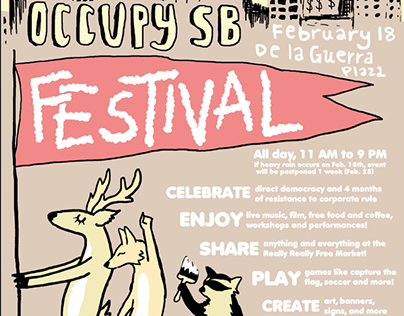 Occupy Festival Flyer