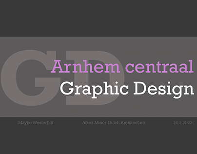 Graphic Design - Station Arnhem Centraal