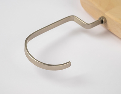 Subject photography of hangers for the catalog