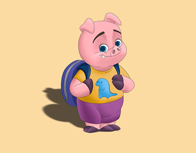 Character piggy