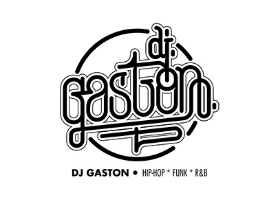 Logotipo Dj Gastón.