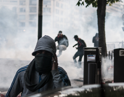Émeutes, Trocadéro, Paris