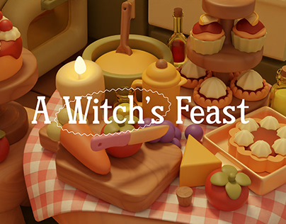 A Witch's Feast: 3D Modelling & Animation