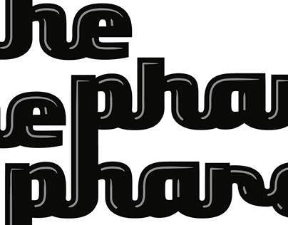 the Pharcyde font