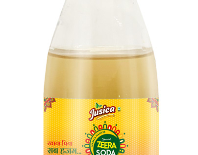 Jeera Cold Drink Label Design