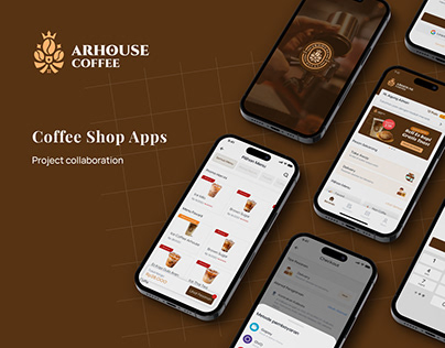 Project thumbnail - Arhouse Coffee - Mobile Apps for Coffee Shop | UI/UX