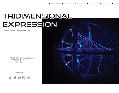 tridimensional expression