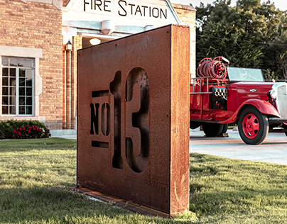 Vintage Fire Truck - Station 13 in Tulsa