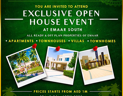 OPEN HOUSE AD POSTERS