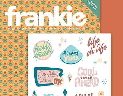 Frankie Magazine — Pen Pal Stickers