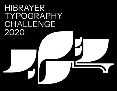 Hibrayer Typography Challenge 2020