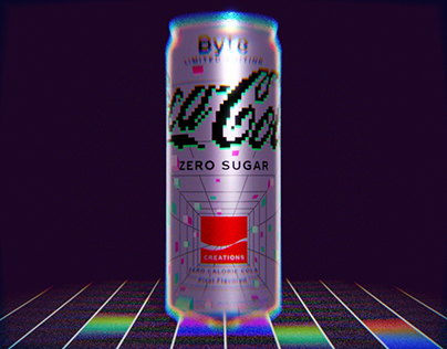 Coca-Cola Zero Sugar Byte | 3D Product Animation