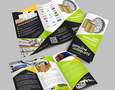 Brochure Design for Genuine Autoparts