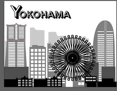 Project3: Skyline Silhouette: Yokohama, Japan