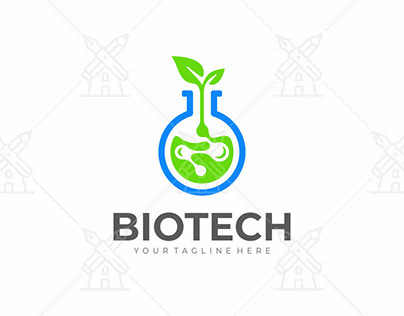 Biochemistry logo design (Purchase link)