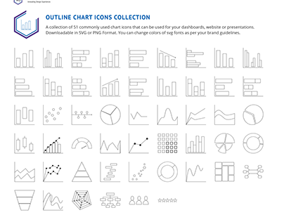 Outline Chart Icons