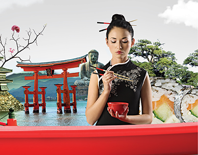 Japanese food festival ad
