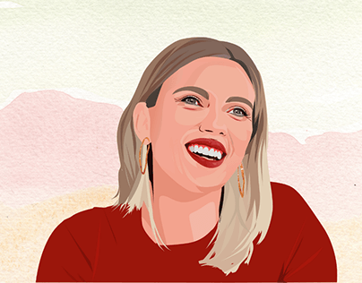 Marvel | Scarlett Johansson Illustration
