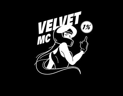 Velvet MC - Motorcycle Club Brand Design